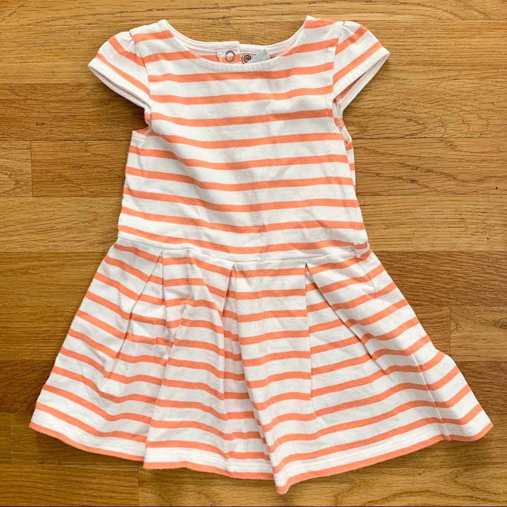 Petit Bateau girls stripe dress - 3T